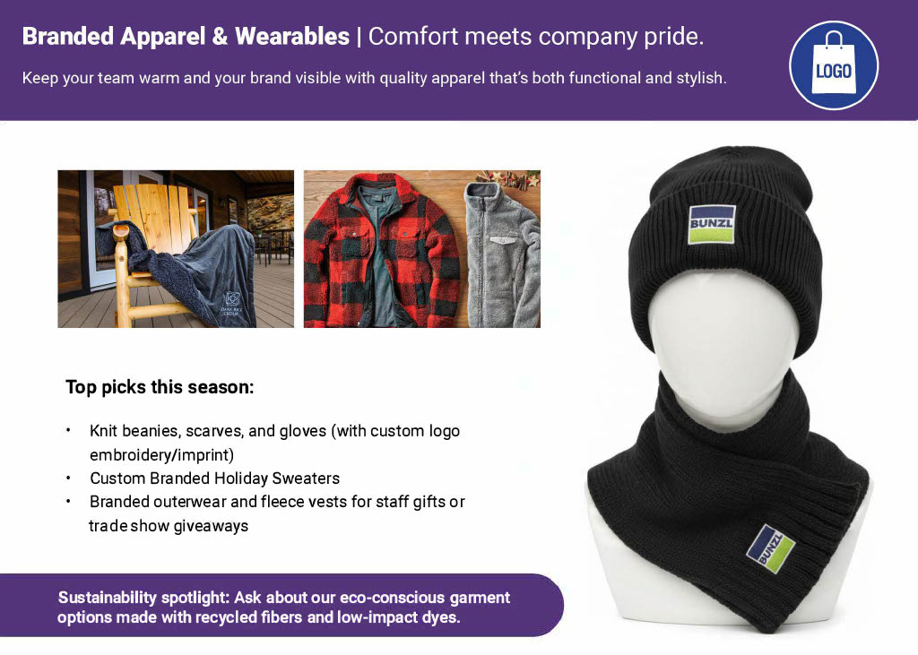 Branded Apparel and Wearables