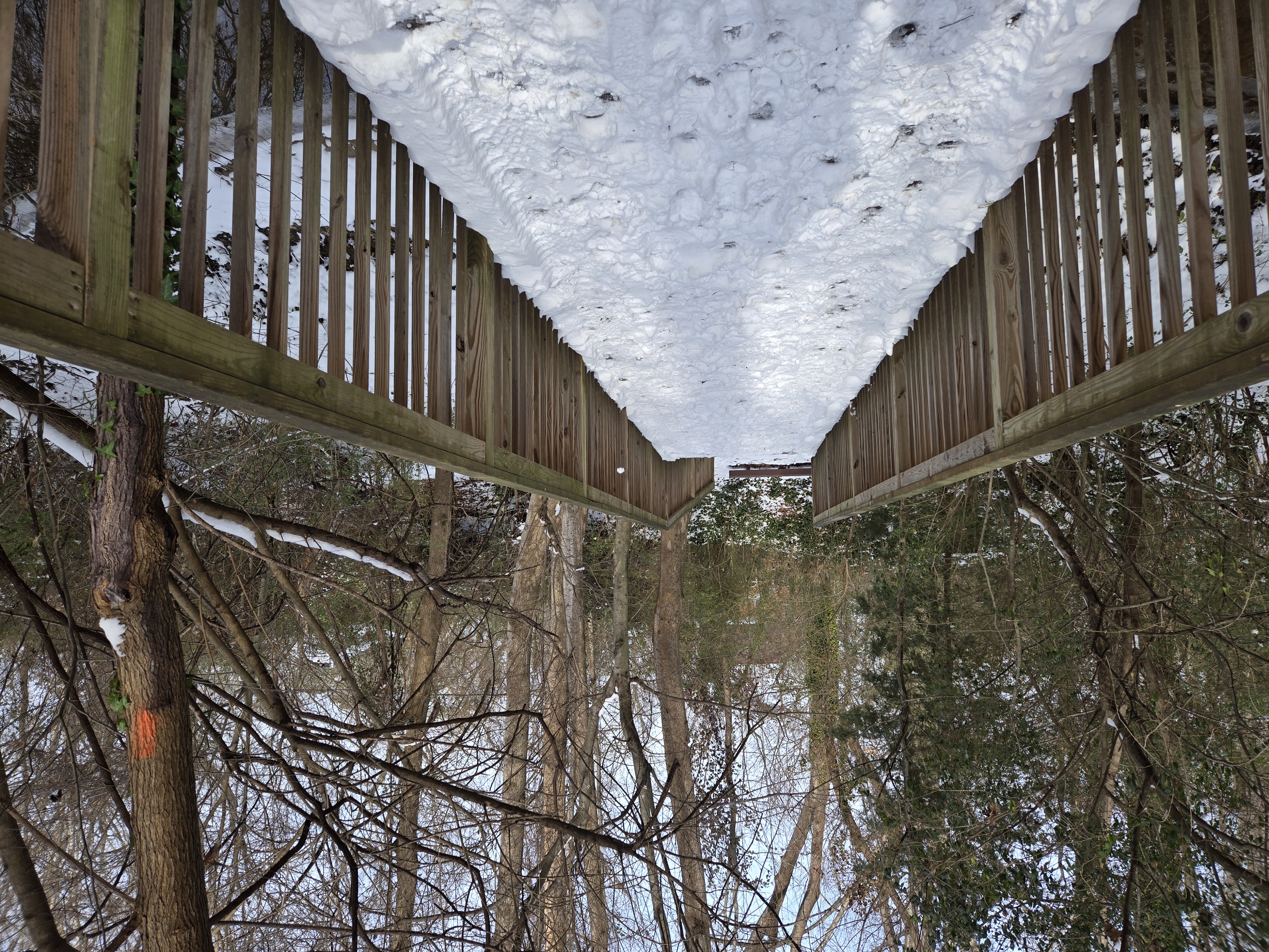 6. Snow Covered Bridge