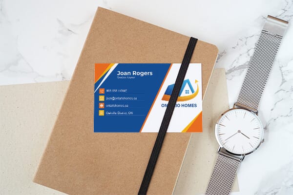Ontario homes business card