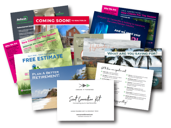 postcard design print mail