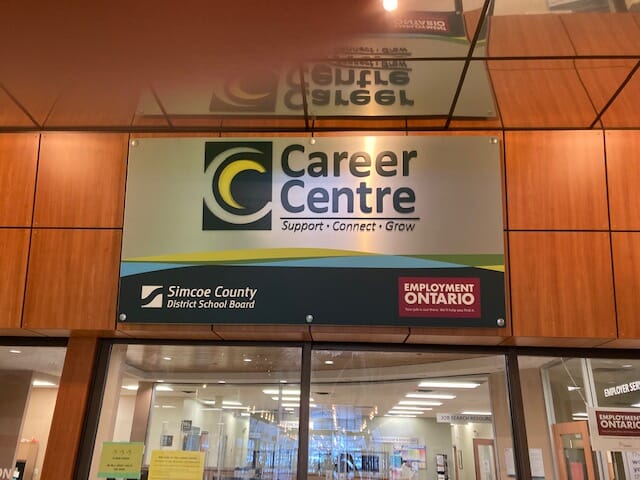 Career Centre Signage