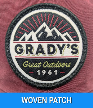 Allegra Tampa Brandon Cap wth Woven Patch