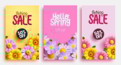 Get Business Blooming with 4 Spring Print Marketing Themes