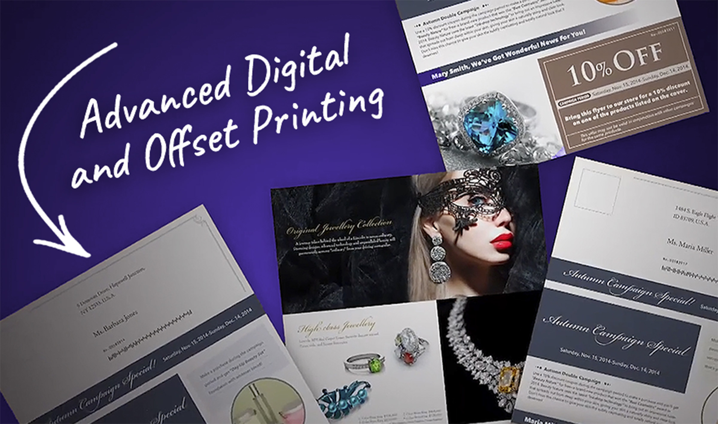 advanced digital offset printed images