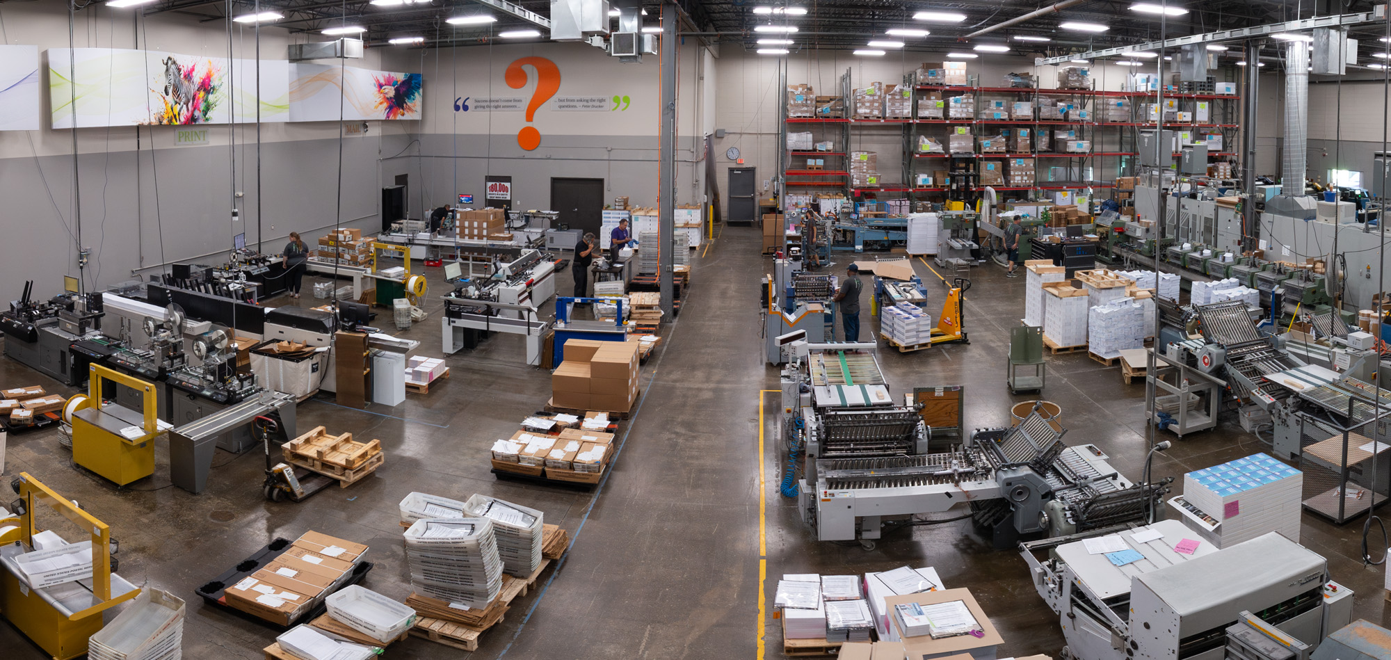 Panoramic View of Allegra Plymouth Print Shop