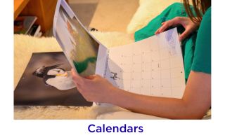 Calendar design and printing by Allegra Arden Hills