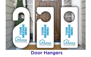 Door hangers by Allegra Arden Hills