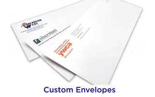 Custom envelopes by Allegra Arden Hills
