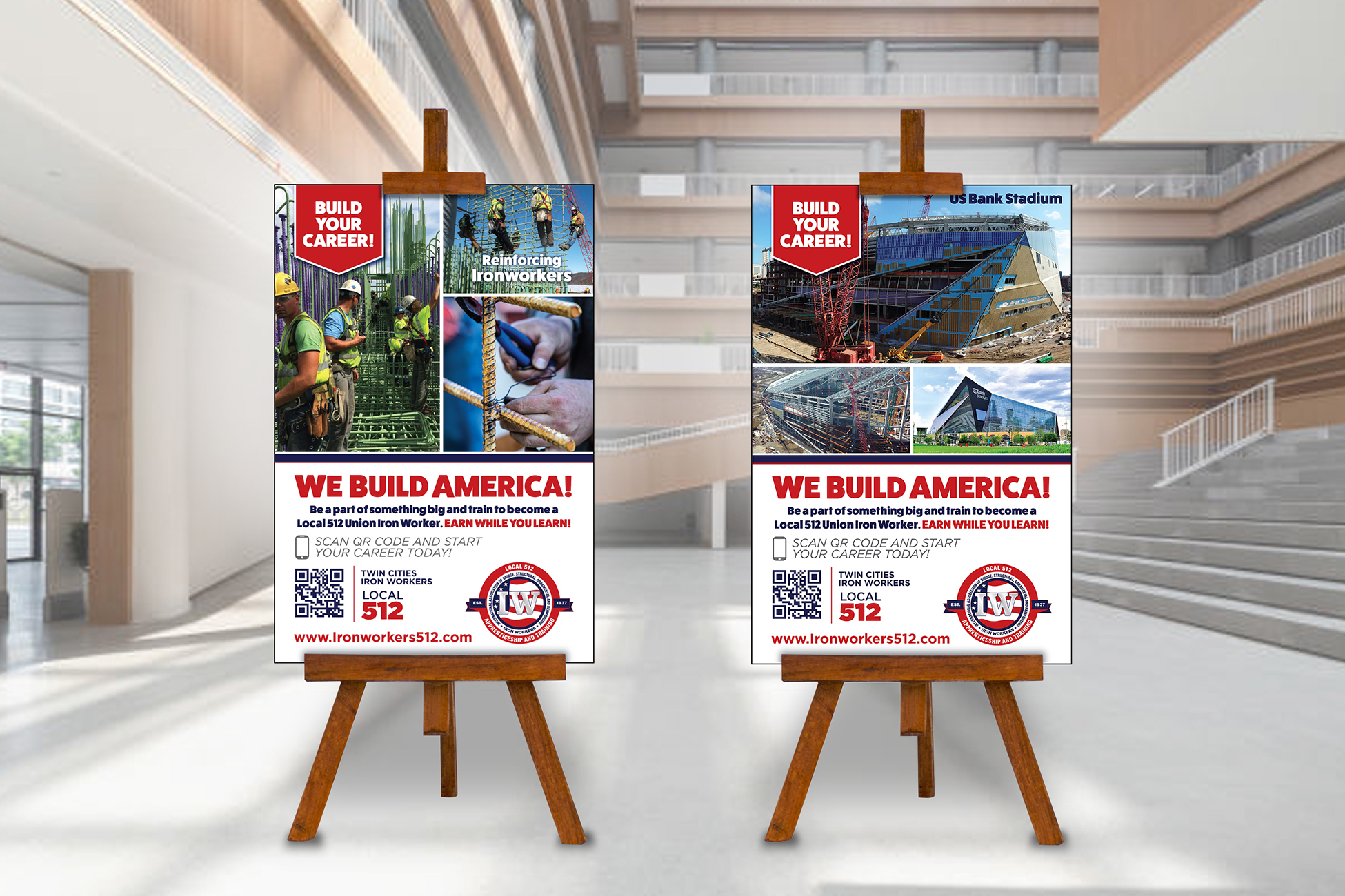 Custom Poster Design and Printing - IronWorkers