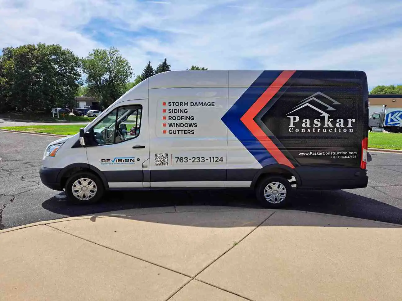 Vehicle Graphics - Paskar Construction