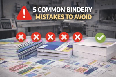 Bindery Mistakes to Avoid