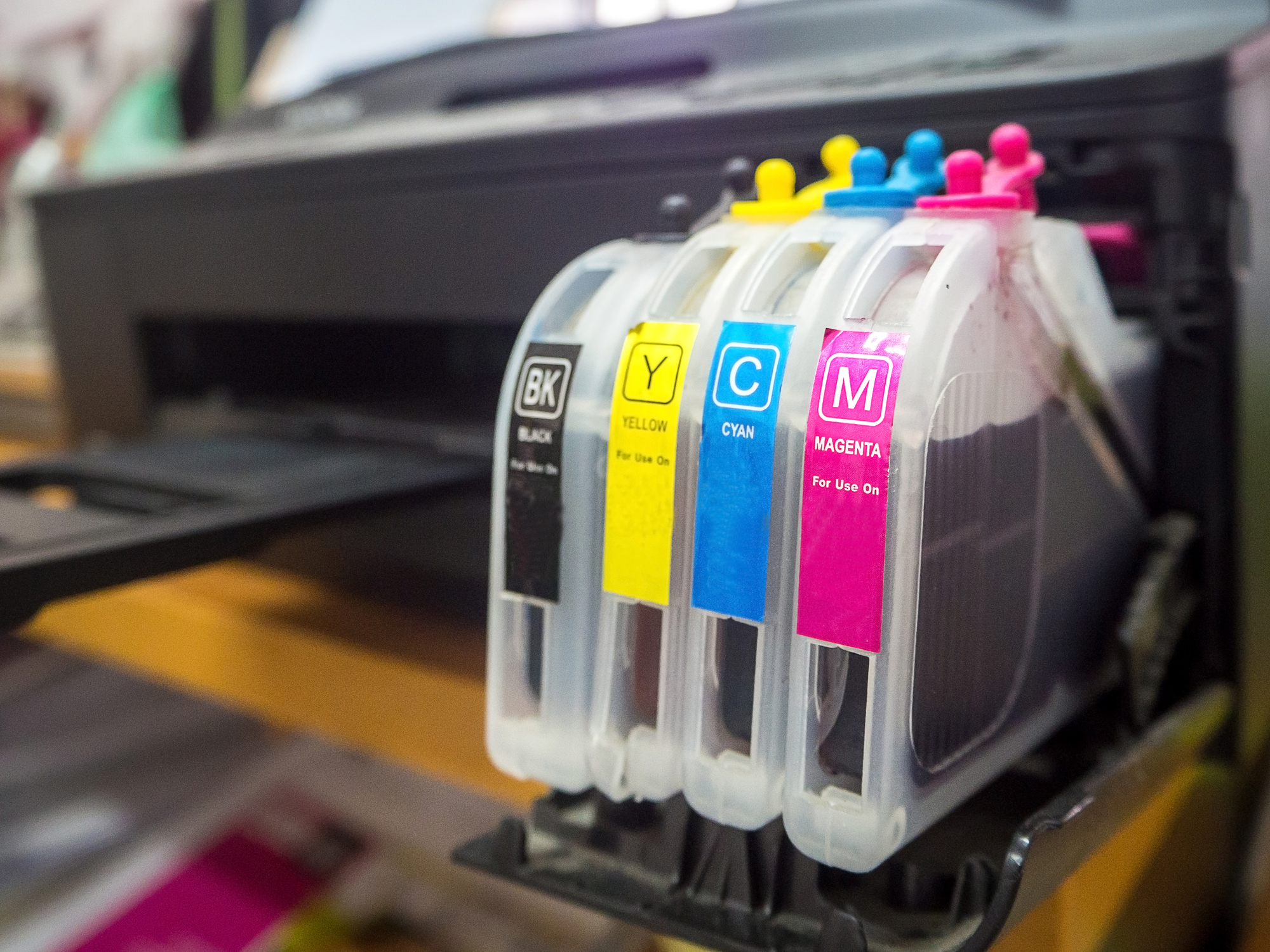 digital printing press ink cartridges