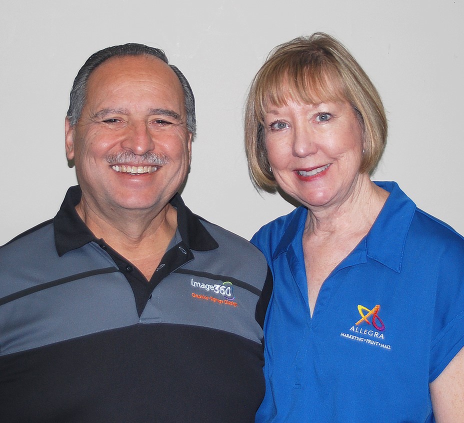 Veteran Print Owners standing next to each other